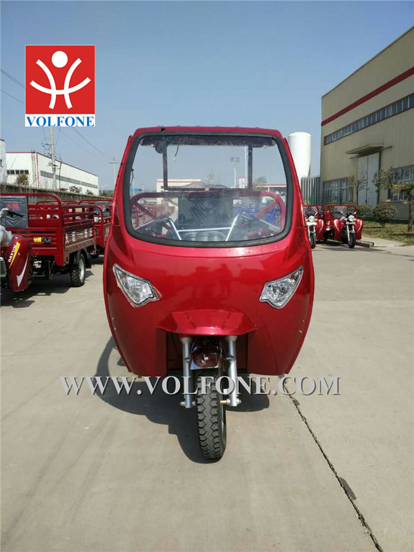 VOLFONE China hot sell three wheel E vehicle for passenger with closed body