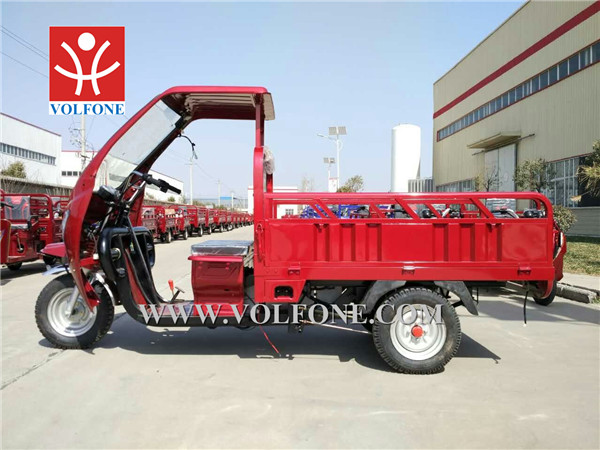 VOLFONE China hot sell three wheel E vehicle for passenger with closed body